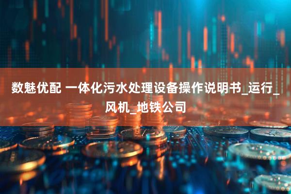 数魅优配 一体化污水处理设备操作说明书_运行_风机_地铁公司